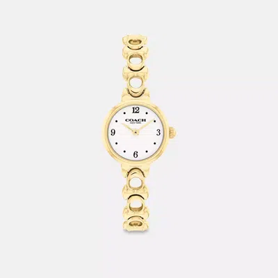 Coach Iris Watch, 22mm In Gold
