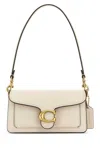 Coach Ivory Leather Tabby 20 Shoulder Bag In White