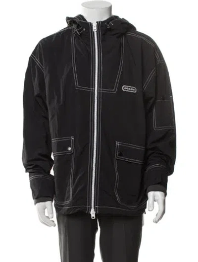 Pre-owned Coach Jacket In Black