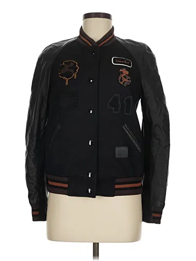 Pre-owned Coach Jacket In Black