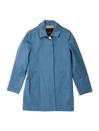 Pre-owned Coach Jacket In Blue
