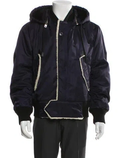 Pre-owned Coach Jacket In Blue