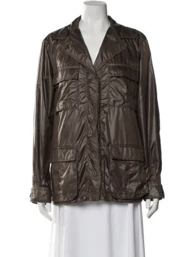 Pre-owned Coach Jacket In Brown
