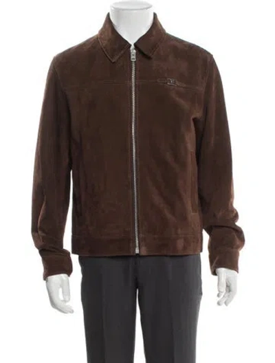 Pre-owned Coach Jacket In Brown