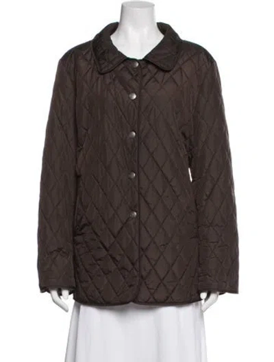Pre-owned Coach Jacket In Brown