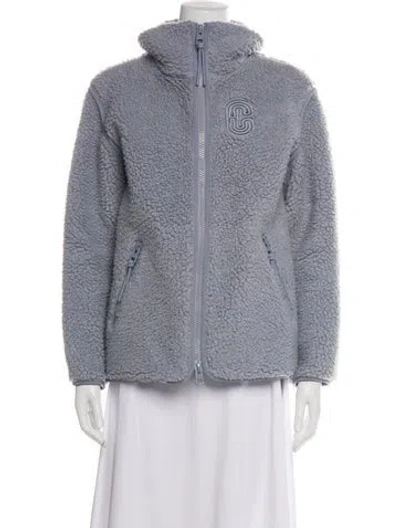 Pre-owned Coach Jacket In Gray