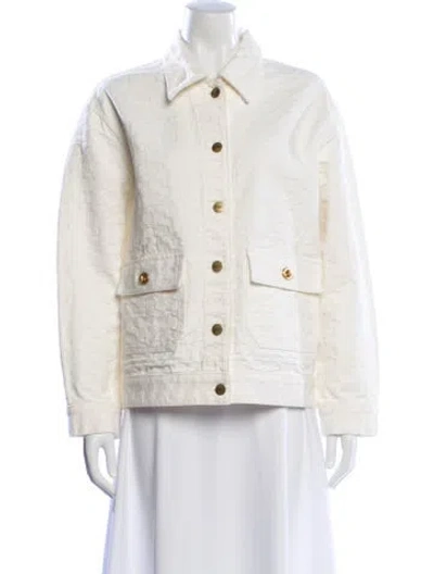 Pre-owned Coach Jacket In Neutral