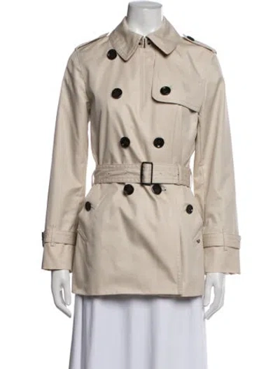 Pre-owned Coach Jacket In Neutrals