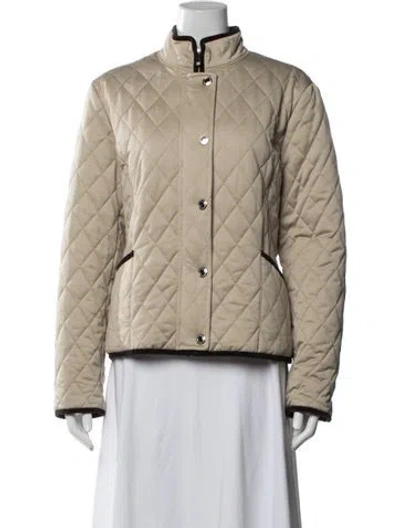 Pre-owned Coach Jacket In Neutrals