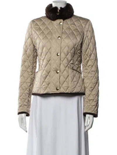 Pre-owned Coach Jacket In Neutrals