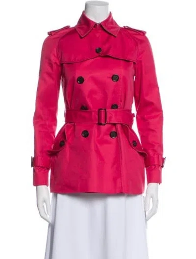 Pre-owned Coach Jacket In Pink