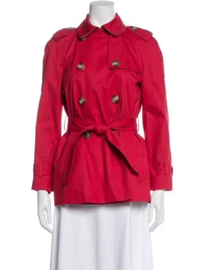 Pre-owned Coach Jacket In Pink