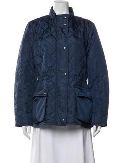 Pre-owned Coach Jacket W/ Tags In Blue