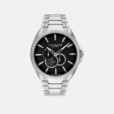 Coach Jackson Automatic Watch, 45mm In Stainless Steel