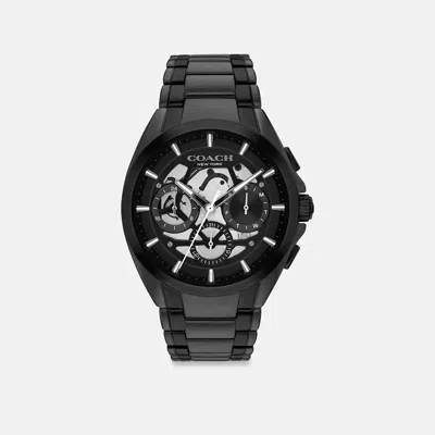 Coach Jackson Chronograph Watch, 42mm In Black