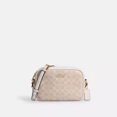 Coach Jamie Camera Bag In Signature Canvas In Sand