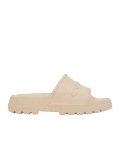 Coach Jesse Pool Slides In Ivory