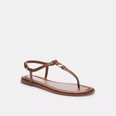 Coach Jessica Sandal In Saddle