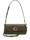 Coach Jet Detachable-strap Shoulder Bag In Green