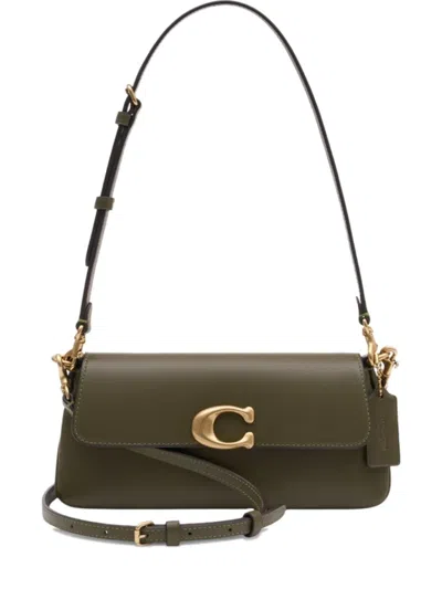 Coach Jet Detachable-strap Shoulder Bag In Green