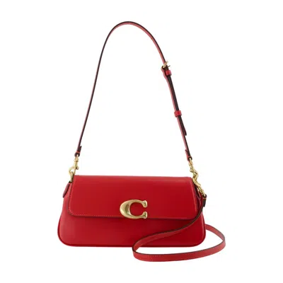 Coach Jet Refined Shoulder Bag In White