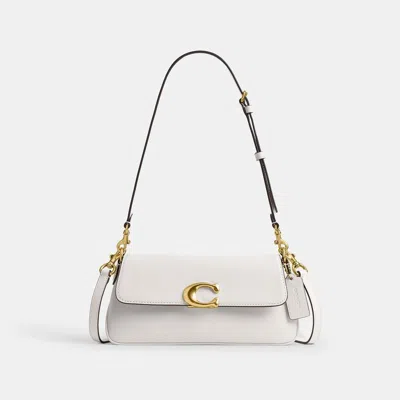 Coach Jet Shoulder Bag In White