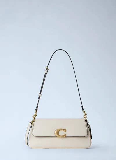 Coach Jet Shoulder Bag In White