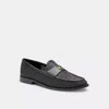Coach Jolene Loafer In Oy2/black