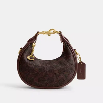 Coach Jonie Tasche Aus Signature Canvas In Brown