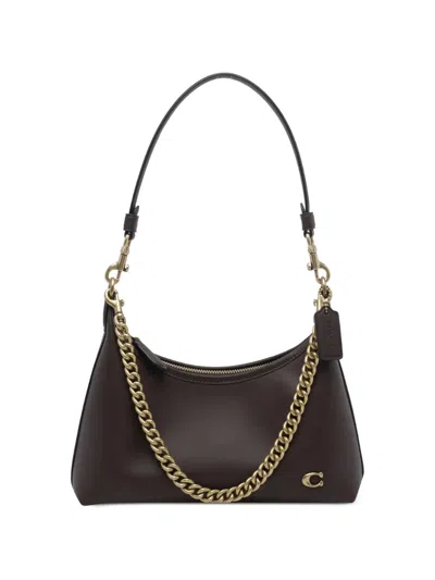 Coach Juliet Chain-link Shoulder Bag In Brown