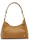 Coach Juliet Leather Shoulder Bag In Caramel