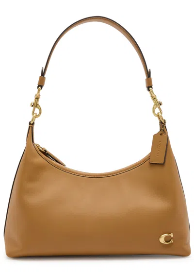 Coach Juliet Leather Shoulder Bag In Caramel