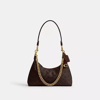 Coach Juliet Shoulder Bag 25 In Signature Canvas In Brown