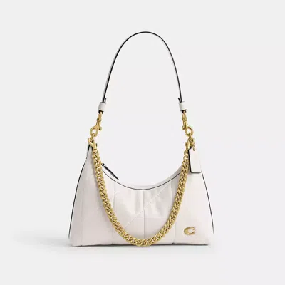 Coach Juliet Shoulder Bag 25 With Quilting In Pink