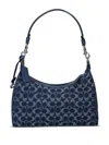 Coach Juliet Shoulder Bag In Signature Denim In Blue
