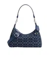 Coach Juliet Shoulder Bag In Signature Denim In Blue
