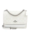 Coach Kare 21 Logo Shoulder Bag In White