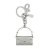 Coach Keyring Tabby In Metallic