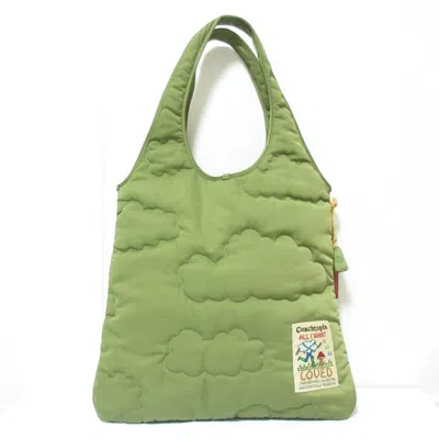 Pre-owned Coach Khaki Quilting Tote Bag ()