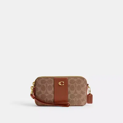 Coach Kira Crossbody Bag In Colorblock Signature Canvas