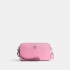 Coach Kira Crossbody In Silver/vivid Pink