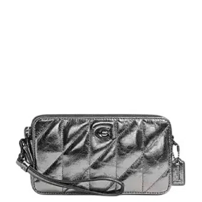 Coach Kira Quilt Crossbody Bag In Black