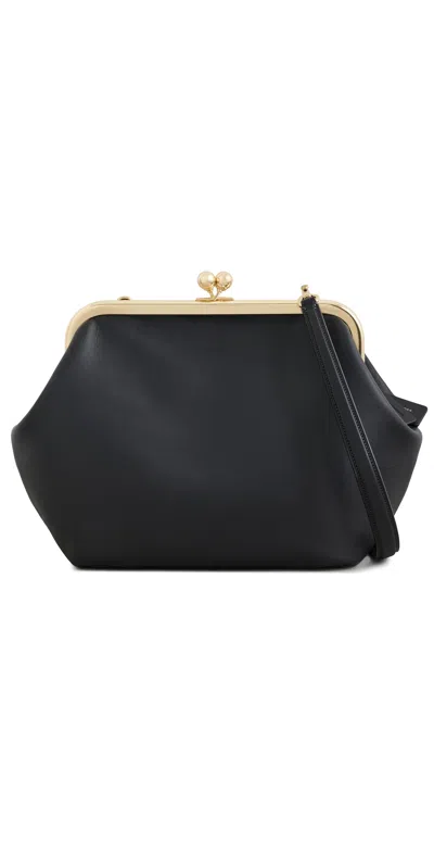 Coach Kisslock Frame Bag 27 Shoulder Bag Black