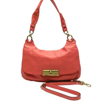 Pre-owned Coach Kristin Pink Leather Shoulder Bag ()