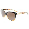 Coach L109 Hc 8132 5438t5 Womens Cat-eye Sunglasses In Multi