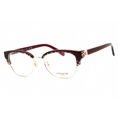 Coach Ladies Gold Tone Cat Eye Eyeglass Frames 0hc6195