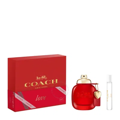 Coach Ladies Love Gift Set Fragrances 3386460146968 In White