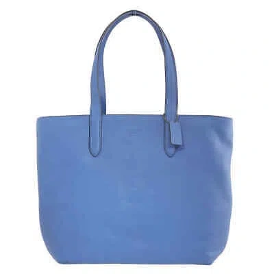 Pre-owned Coach Ladies Metropolitan Soft Tote 88291 Jipvk In Blue