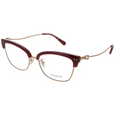 Coach Ladies Rose Gold Tone Rectangular Eyeglass Frames 0hc5104b