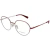Coach Ladies Silver Tone Rectangular Eyeglass Frames  0hc5106